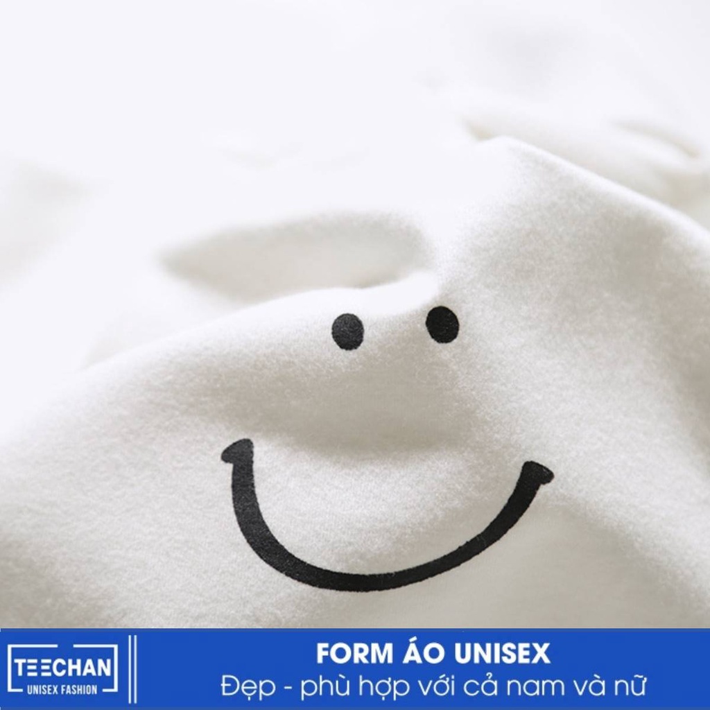Áo thun Nam Nữ Unisex Form rộng tay lỡ TEECHAN street wear Basic thoáng mát chất cotton 100% Mã TN33