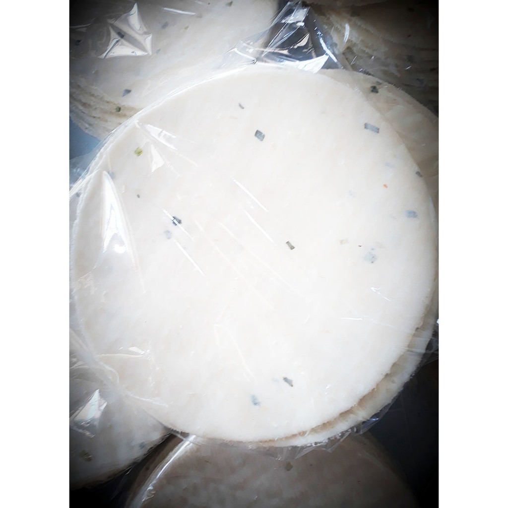 Bánh phồng nếp mặn Sơn Đốc đặc sản Bến Tre 20 cái chưa nướng