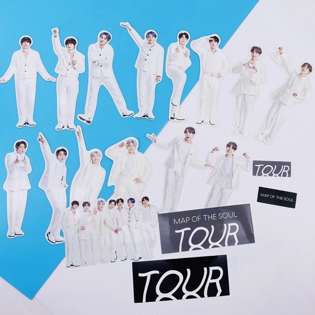 STICKER SET - BTS CONCERT TOUR (hàng off, weverse shop)