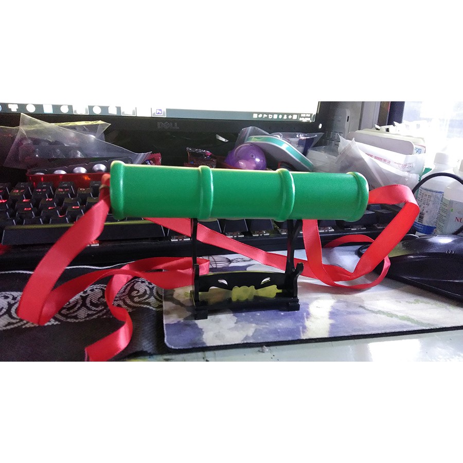 [ 15cm ] Ống tre bằng gỗ cosplay Nezuko - KNY- Baystore