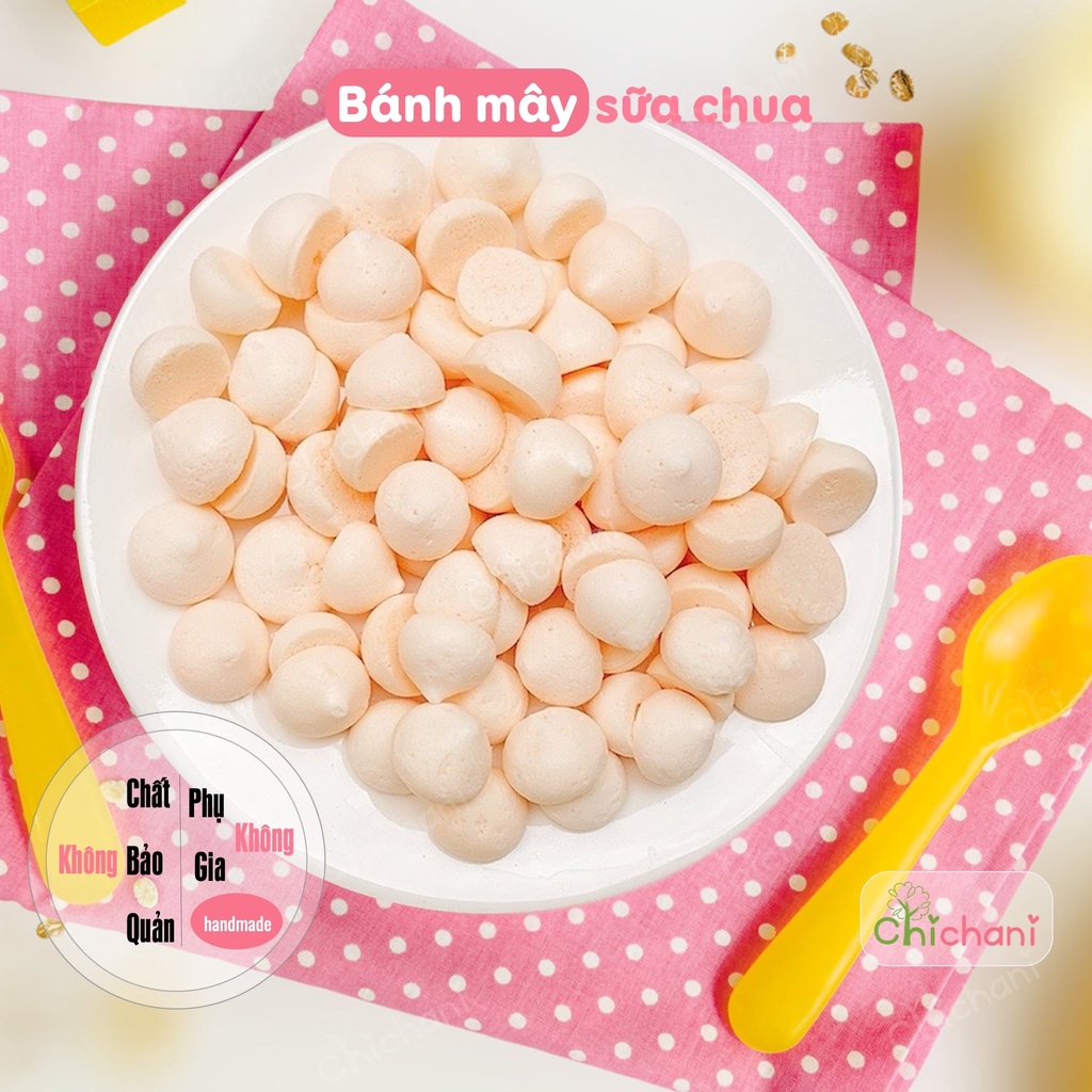 Bánh ăn dặm handmade sữa chua dinh dưỡng cho bé trên 6m+ - HSD 3 tháng