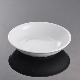 Dĩa chấm sứ trắng