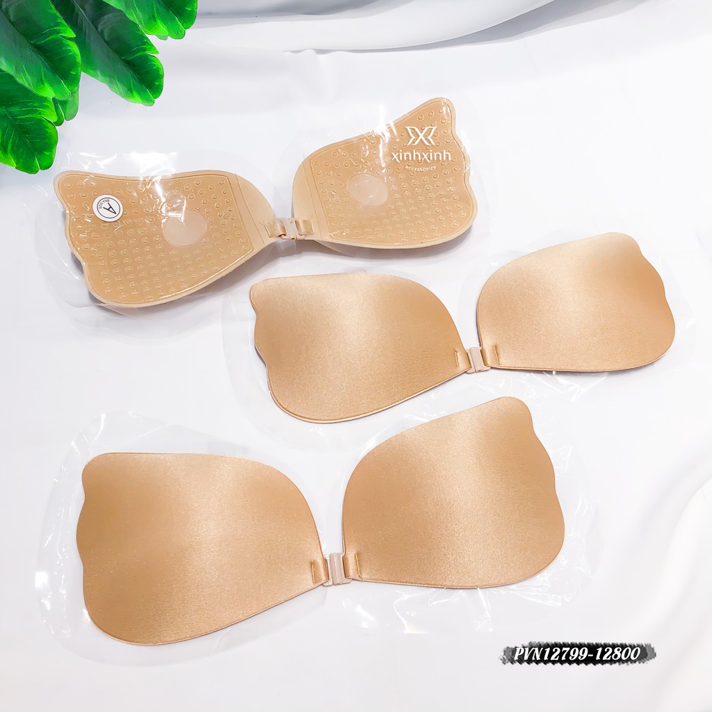 Áo Bra dán cánh tiên nâng ngực tạo khe khuy cài trước - Xinh Xinh Accessories