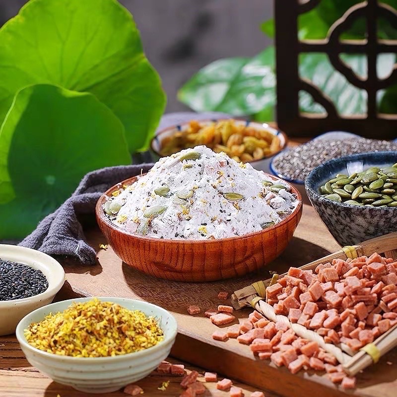 Bột Củ Sen Dưỡng Nhan Mix Hạt Dinh Dưỡng MEIZHOUSHIKE