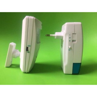 Chuông báo khách kiêm báo động dạng hồng ngoại gắn cửa