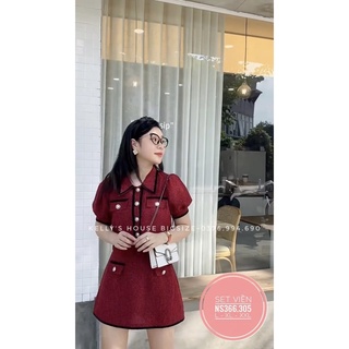 [Hàng Có Sẵn]Bigsize Set Viền Đỏ (Từ 55kg đến 90kg)