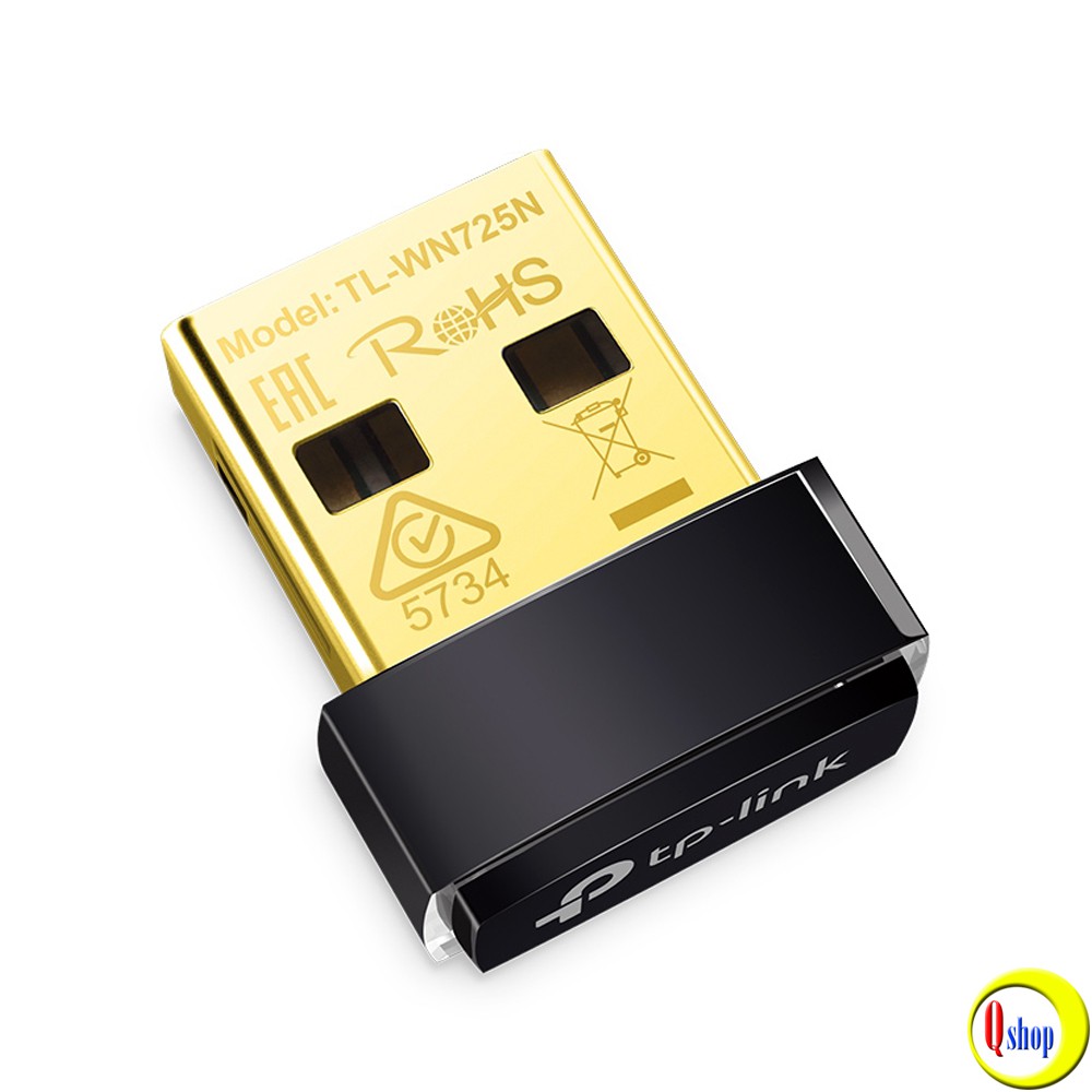 Bộ thu sóng wifi cổng USB nano TP-Link 725N chuẩn N tốc độ 150M