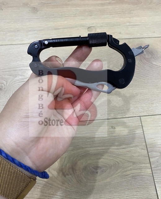 Móc Khóa Phượt Dao Vít Đa Năng Cao Cấp 5in1