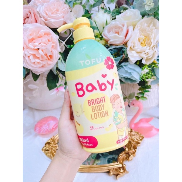 Sữa dưỡng thể trẻ em Tofu Baby Bright Body Lotion Thái Lan