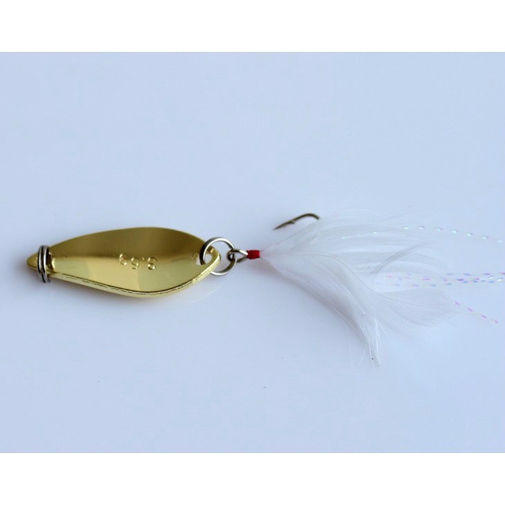 Mồi câu cá spinner nhân tạo bằng kim loại 3.5g