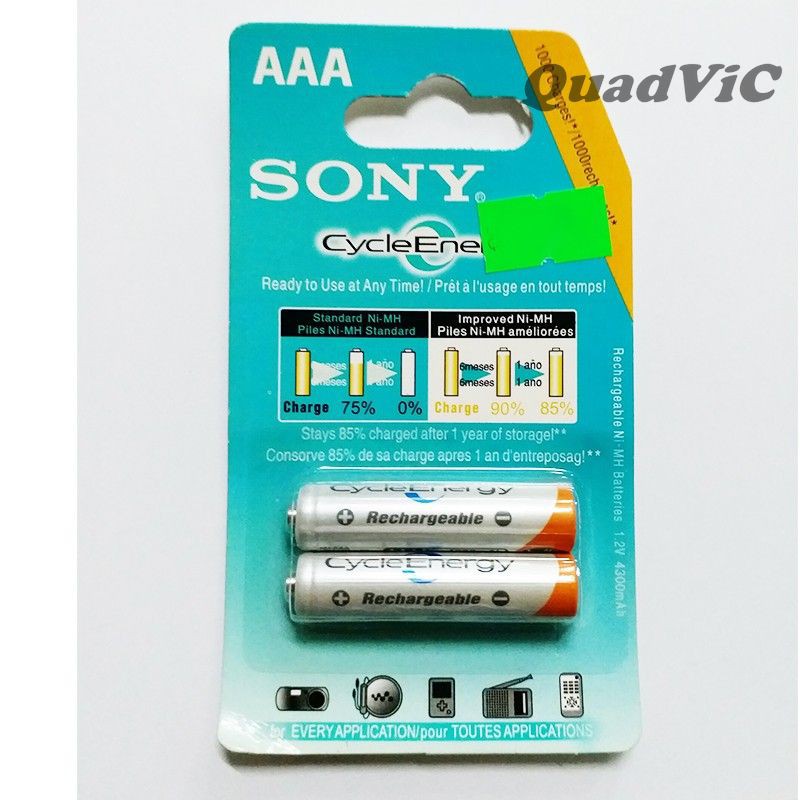 Pin Sạc AAA Pin sạc 3a Sony Dung Lượng 4300mAh QUADVIC.COM N00160