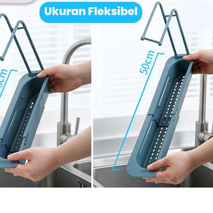 Giá Đựng Mút Rửa Chén / Xà Phòng Gắn Vòi Nước Tiện Dụng Cho Nhà Bếp Hrm107 | BigBuy360 - bigbuy360.vn