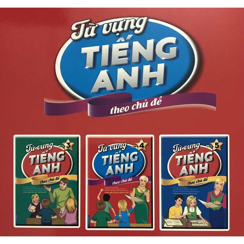 Sách - Từ vựng tiếng anh theo chủ đề lớp 4