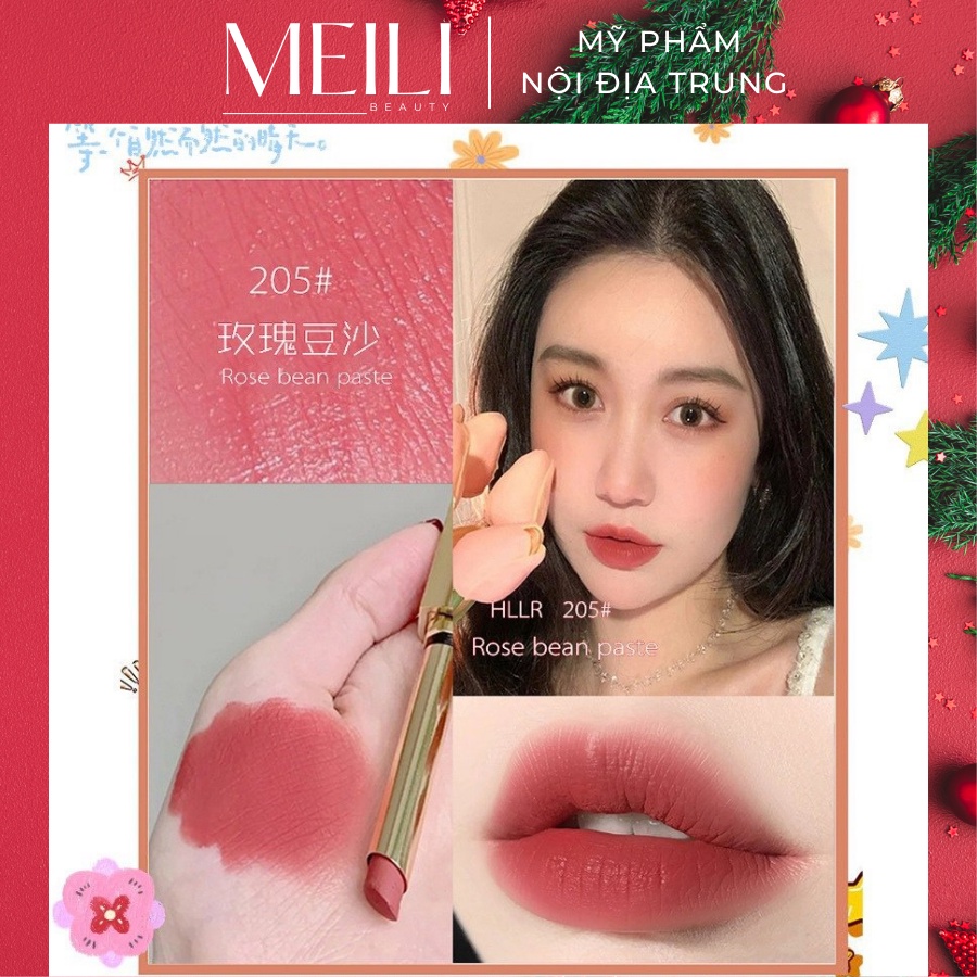 [HOT] Son Thỏi Căng Mọng Môi HLLR Lips Lâu Trôi Lên Màu Nhanh Dưỡng Ẩm Không Khô Môi - Meili Beauty | BigBuy360 - bigbuy360.vn