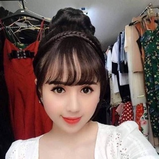 MÁI THƯA TÓC GIẢ ( LOẠI CÓ SẴN DÂY BÍNH TÓC)