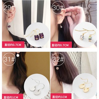 Bông tai hàn quốc, khuyên tai nhiều mẫu chọn lựa