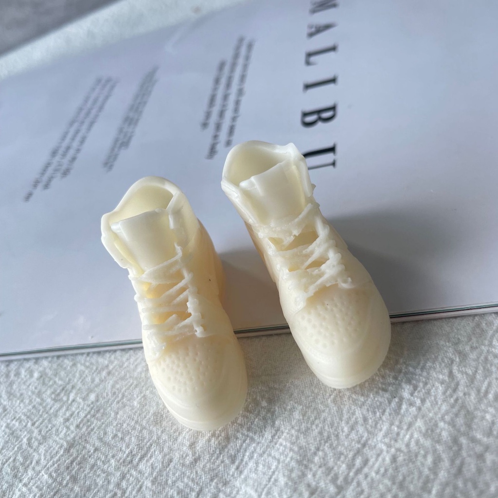 Khuôn Silicon Làm Nến Thơm Hình Giày nike Air jordan
