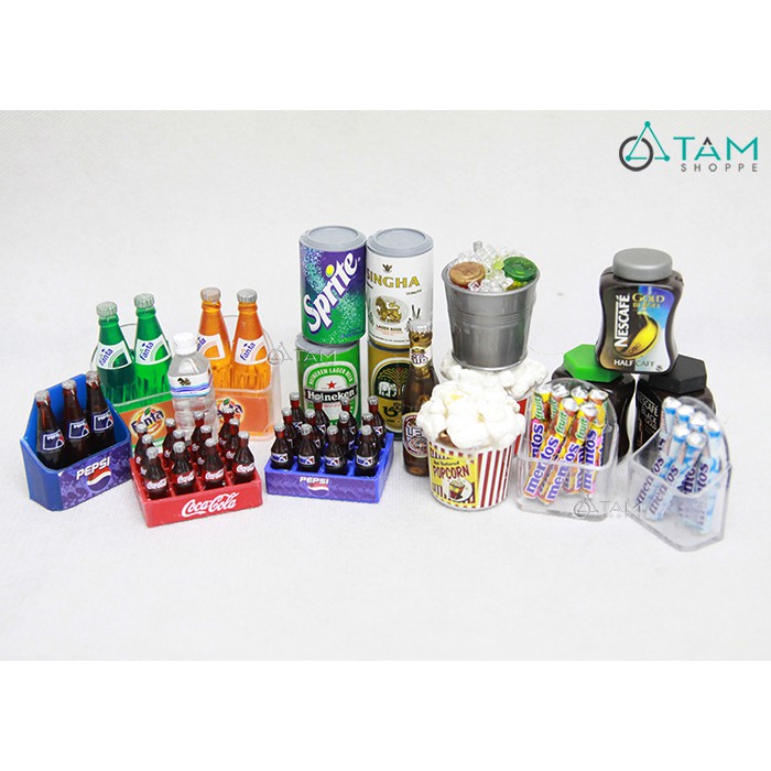 Mô hình nam châm hít tủ lạnh siêu dễ thương