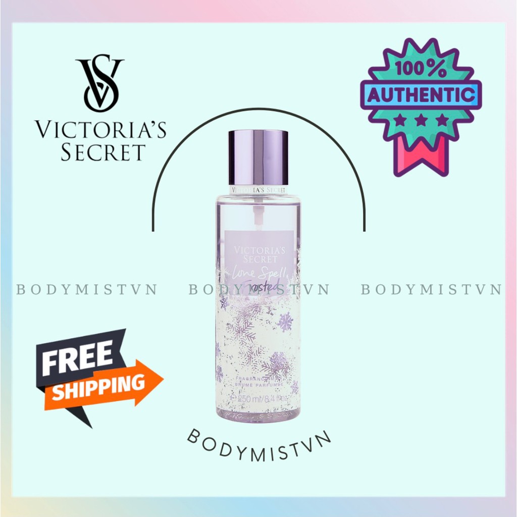 🤎 𝐁𝐨𝐝𝐲𝐦𝐢𝐬𝐭𝐯𝐧 - Xịt Thơm Body Victoria’s Secret Love Spell Frosted New 2019 250ml 🤎