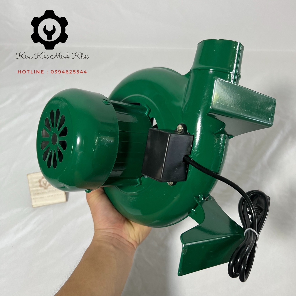 Quạt thổi bếp than bằng mô tơ 200W công nghiệp, Bễ thổi lò, dụng cụ khò bếp nướng thịt, bễ thổi lửa