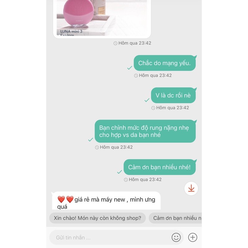 Máy Rửa Mặt FOREO luna 3 chính hãng 100%  chỉ có sạc và máy | BigBuy360 - bigbuy360.vn