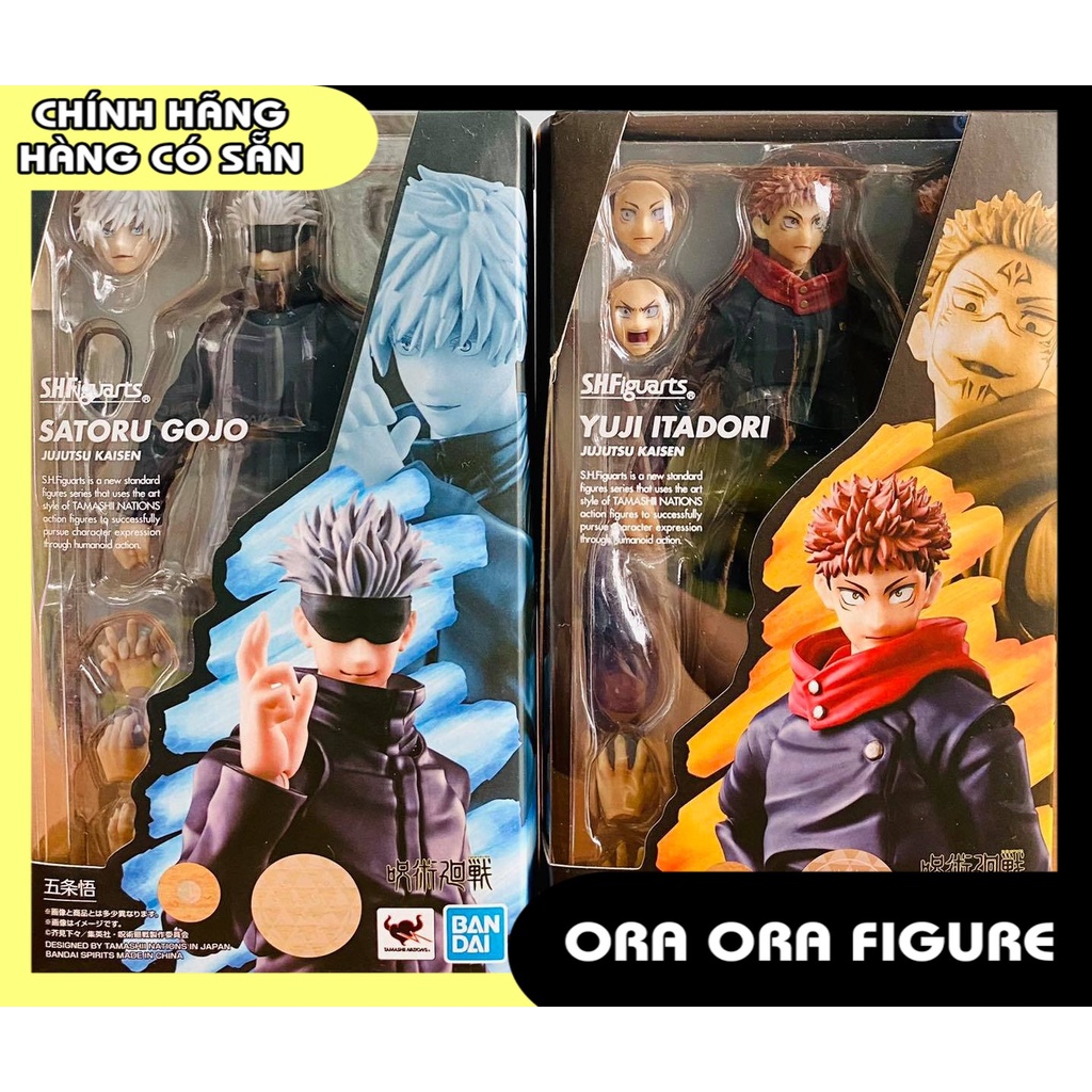 VIDEO [ Ora Ora ] [ Hàng có sẵn ] Tổng hợp mô hình S.H.Figuarts SHF jjk JuJutsu Kaisen Figure chính hãng Nhật