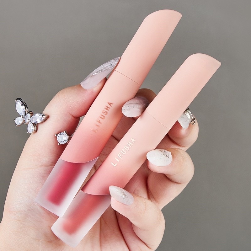 Son Kem Nhung Lì LIFUSHA Mềm Mịn - Nội Địa Trung