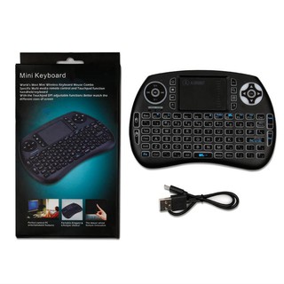 [Xả kho] Bàn phím mini kèm chuột trong bàn phím UKB500 Chuột cảm ứng dùng cho tivi box ,máy tính
