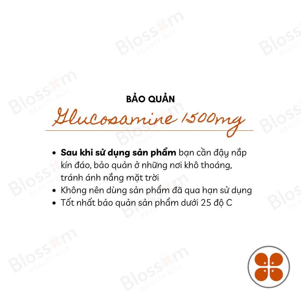 Thuốc Bổ Xương Khớp Blackmores Glucosamine 1500mg 180 viên [Úc]