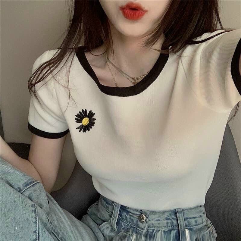 ÁO CROPTOP CỔ V PHONG CÁCH TRẺ TRUNG SIÊU XINH