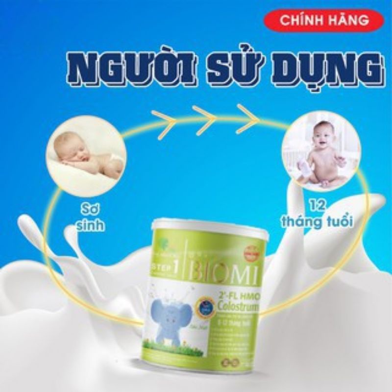 Sữa bột Biomi Colostrum step1 900g