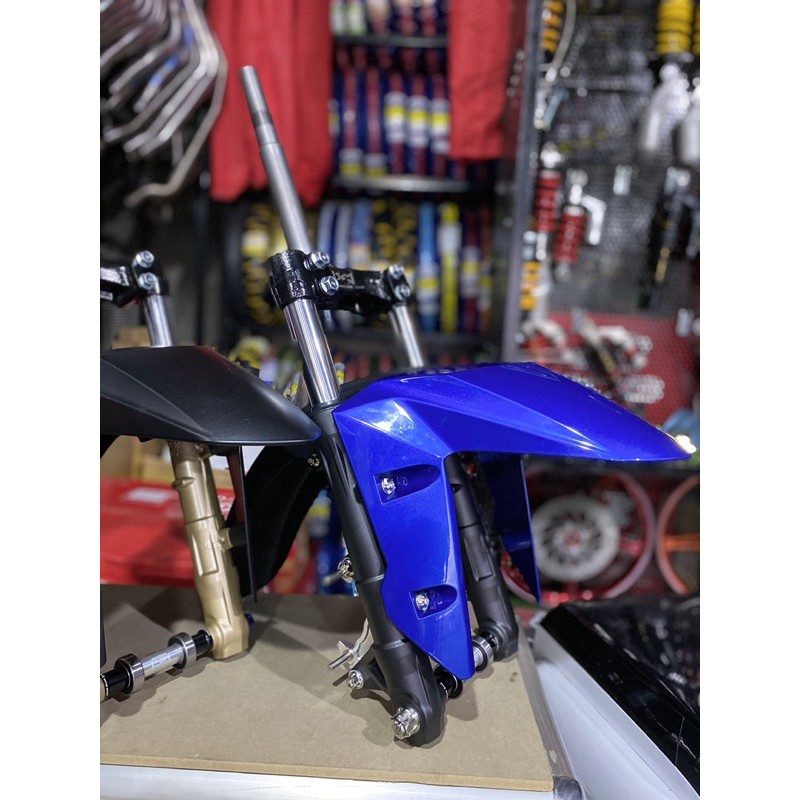 Bộ phuộc trước Winner X gắn Ex150 như zin siêu êm đầm.