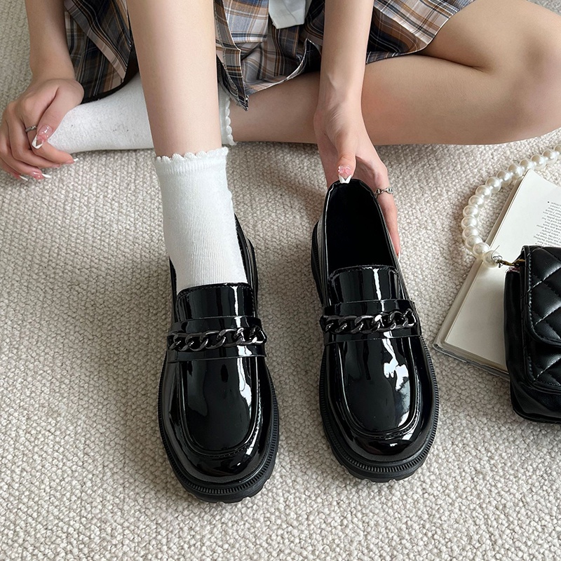 Giày IELGY da mỏng thoáng khí phong cách aq thời trang dành cho nữ