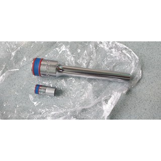 Đầu tuýp dài lục giác 1/2" dài 120mm size 8,10,12,13,14mm kingtony 4255m
