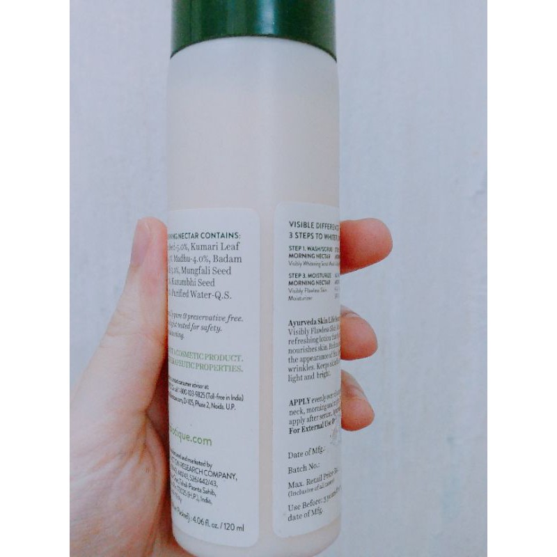 Sữa dưỡng mật hoa - Biotique Morning Nectar Visibly Flawless Skin Moisturizer