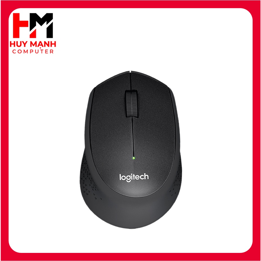 Chuột không dây Logitech M331 Slient Huy Mạnh Computer Chuột máy tính laptop kết nối usb không dây hàng chính hãng
