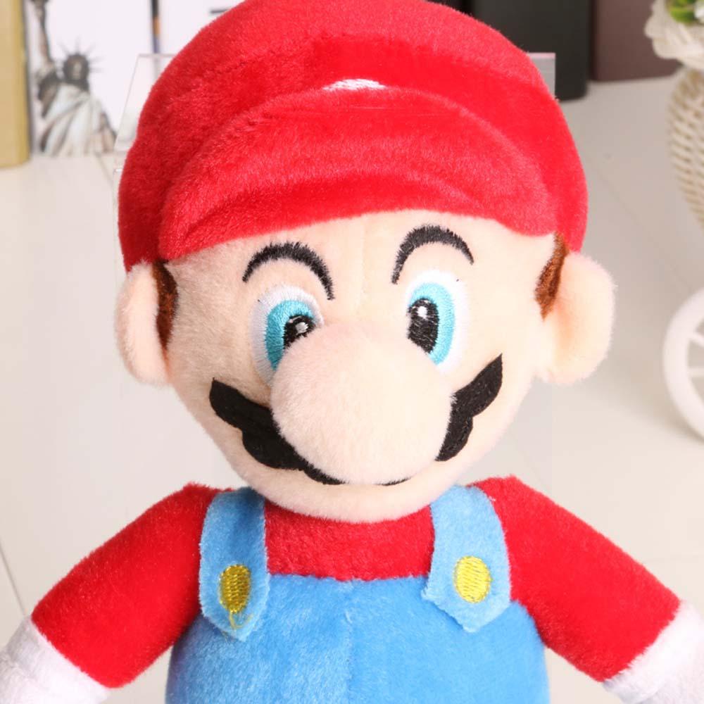 Búp Bê Đồ Chơi Nhồi Bông Mềm Mại Hình Super Mario Quà Tặng Giáng Sinh Cho Trẻ Em