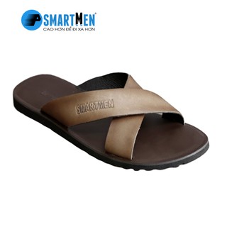 Dép da bò smartmen dd-03n