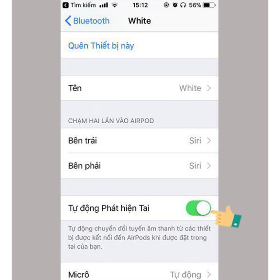 Tai Nghe Bluetooth Air 2 Bản Cao Cấp Định Vị Đổi Tên Bản Full Chức Năng Dùng Cho IOS và Android Bảo Hành 6 Tháng | BigBuy360 - bigbuy360.vn