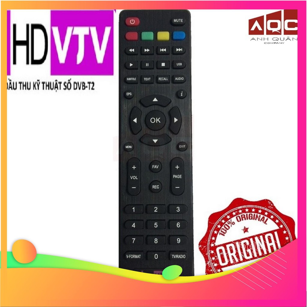 Điều Khiển remote Đầu Thu Kỹ Thuật Số Hùng Việt