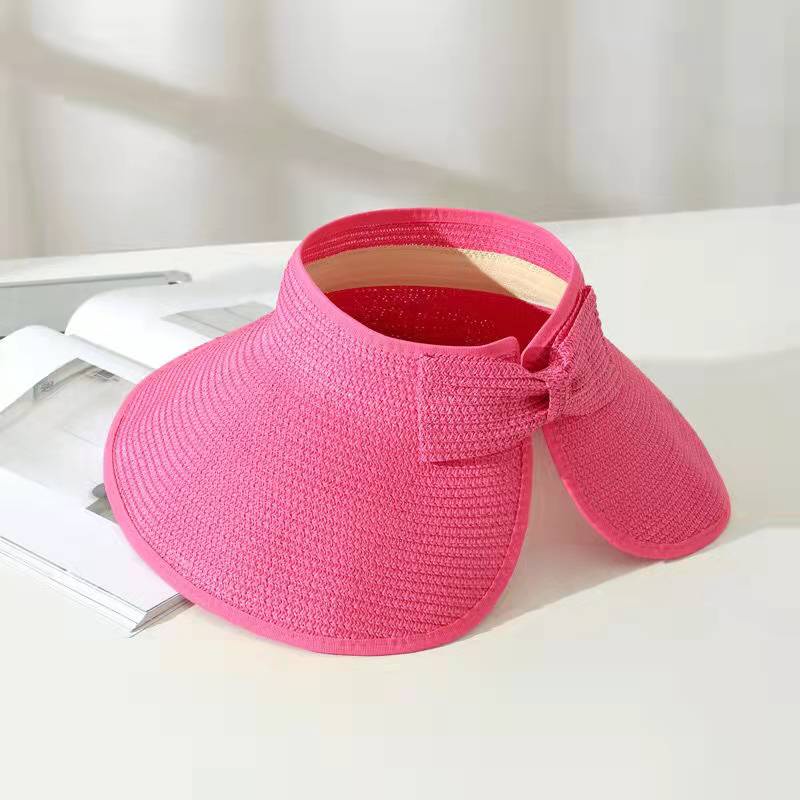 Mũ Rộng Vành Hở Chóp Che Nắng Xếp Gọn Thời Trang Đi Biển Đi Du Lịch Dã Ngoại Dành Cho Các Bạn Nữ