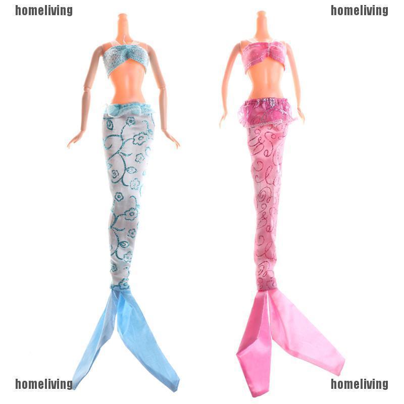 Đầm đuôi cá thời trang xinh xắn dành cho búp bê