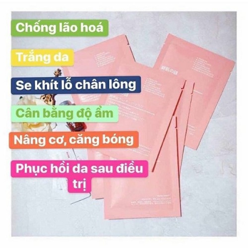 Mặt nạ nhau thai cừu [Chính Hãng 100%]_Hộp 50 miếng_Gía cực ưu đãi_Mua liền không phí