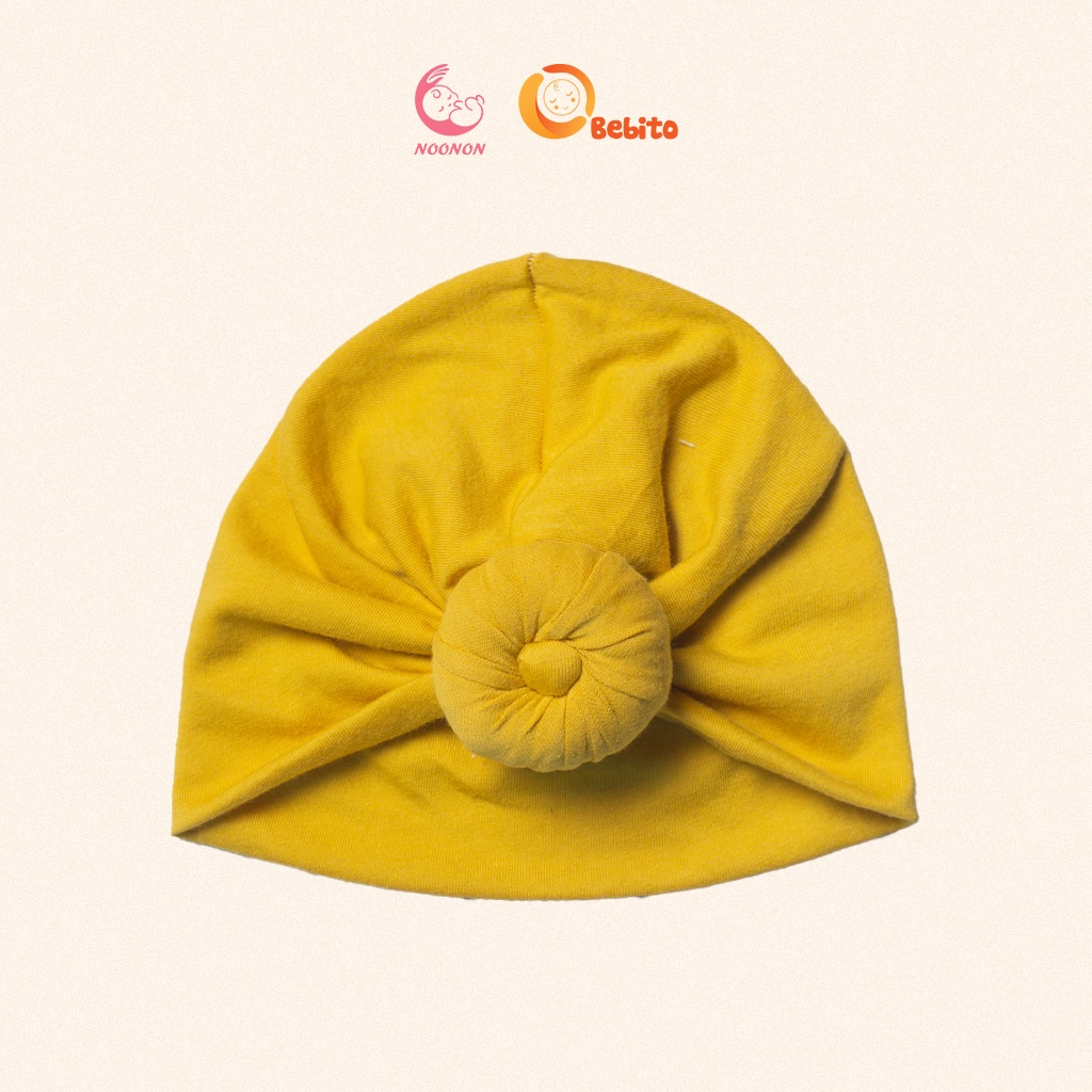 Mũ cho bé TURBAN mũ củ tỏi đội đầu cho bé chất liệu premium cotton - mã TUNN04 - sp 8