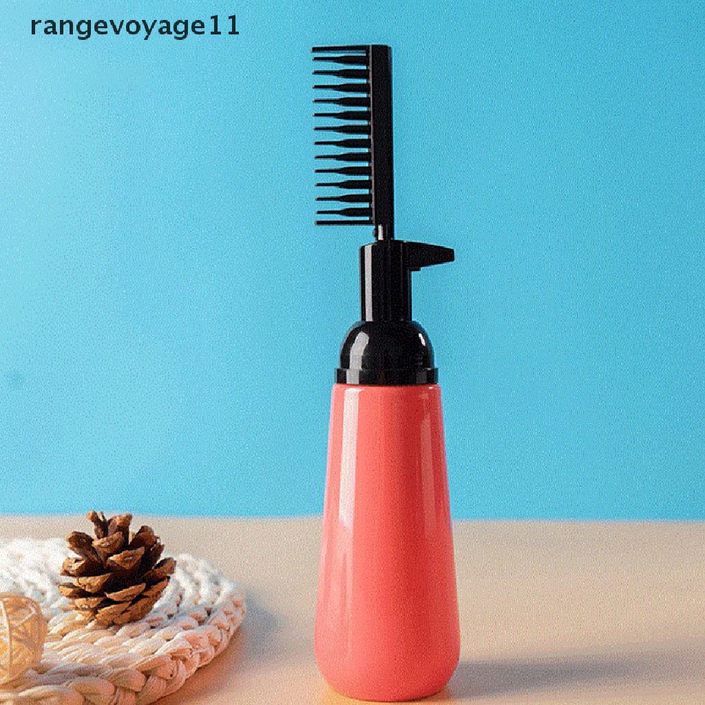 Bình Rỗng Đựng Thuốc Nhuộm Tóc Có Lược Chải Tiện Dụng Cho Salon