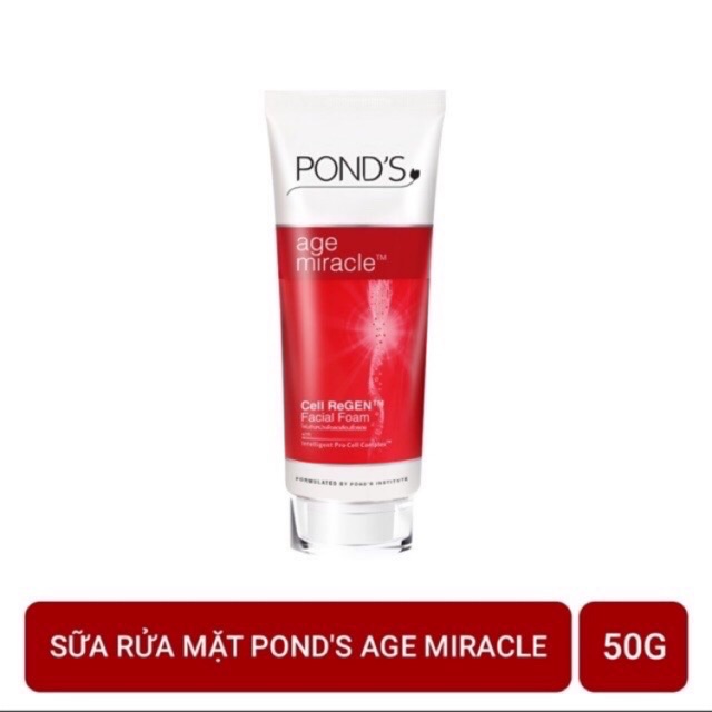 Sữa rửa mặt Pond's cao cấp chống lão hoá 100gr