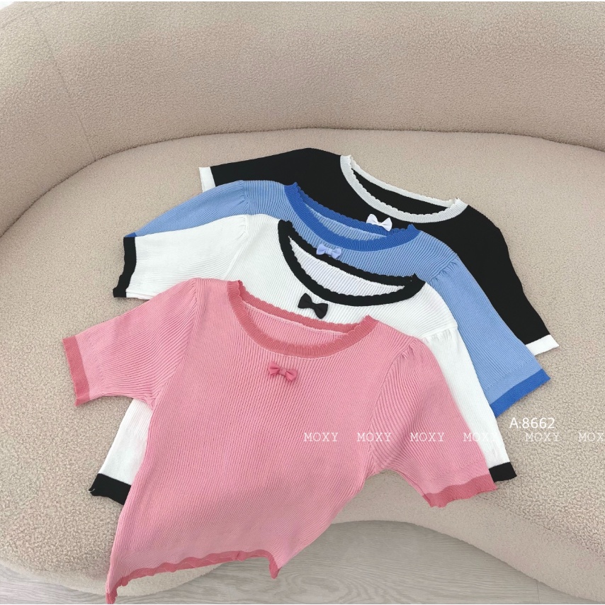 SP008662-Áo len viền màu