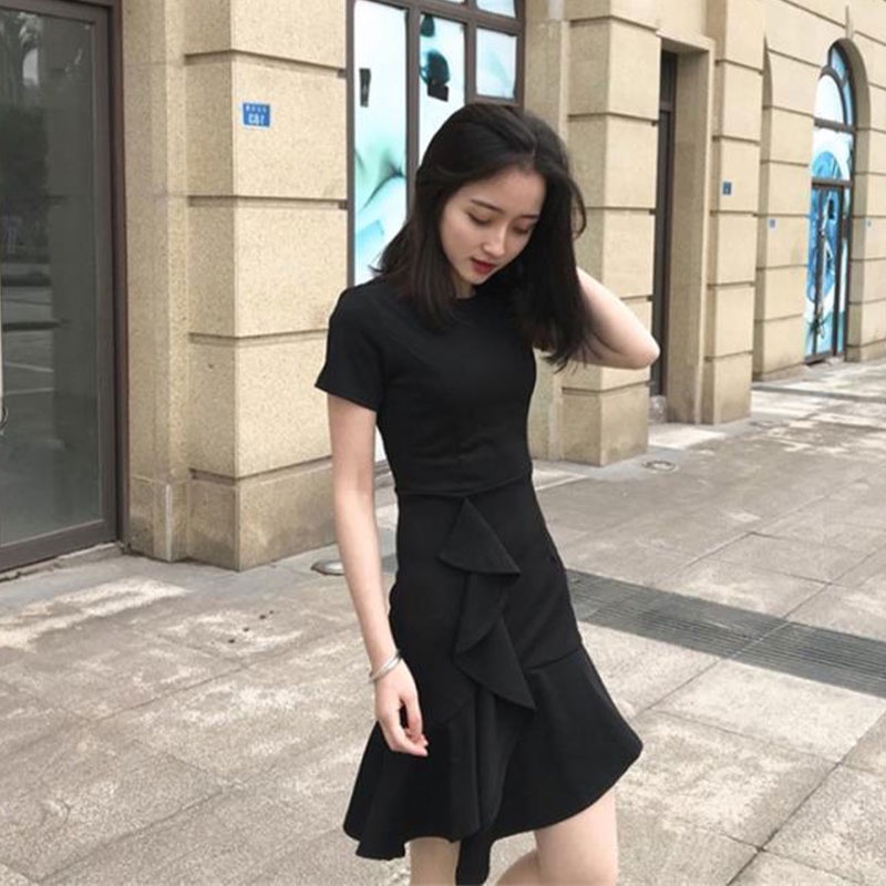 Đầm YEYA thiết kế đuôi cá tay ngắn ôm dáng vừa vặn mẫu mới độc đáo dành cho nữ