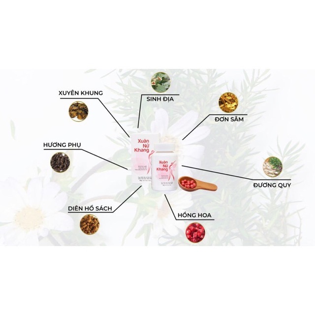 VIÊN UỐNG XUÂN NỮ KHANG-Điều Kinh Tăng Ham Muốn Giảm Khô Hạn | BigBuy360 - bigbuy360.vn