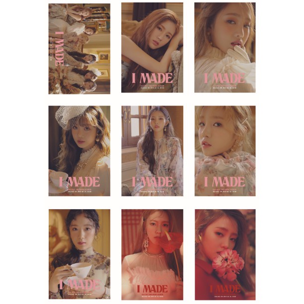 LOMO CARD 90 ảnh (G)I-DLE - I MADE + Twitter 2